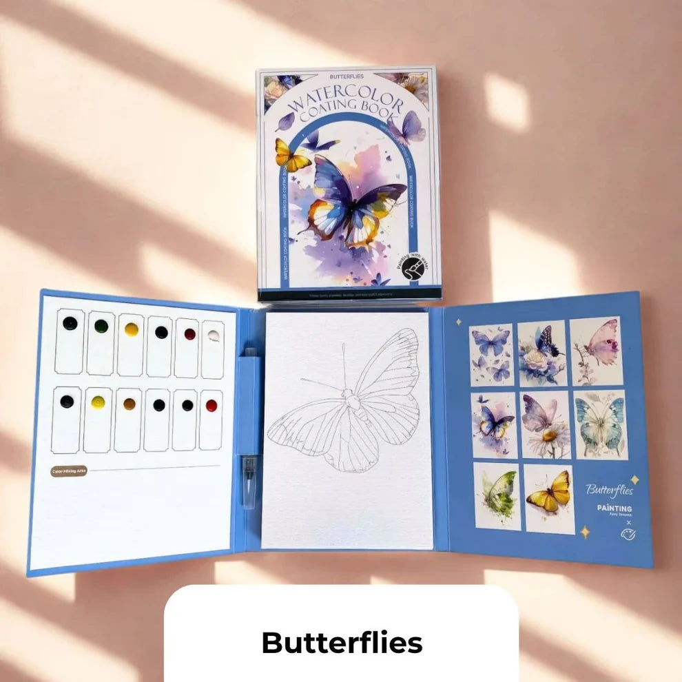 🖼️Set de Peinture Aquarelle 💕 Adapté aux Débutants