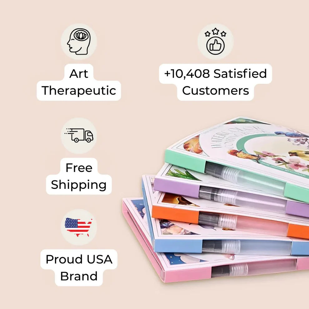 🖼️Set de Peinture Aquarelle 💕 Adapté aux Débutants