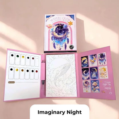 🖼️Set de Peinture Aquarelle 💕 Adapté aux Débutants