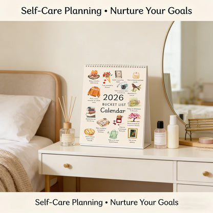 ✨Calendrier Spiral 2026 : Ralentir et Savourer les Saisons📅