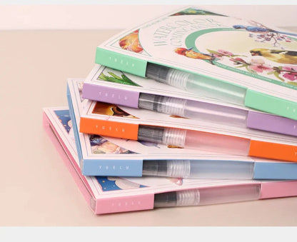 🖼️Set de Peinture Aquarelle 💕 Adapté aux Débutants