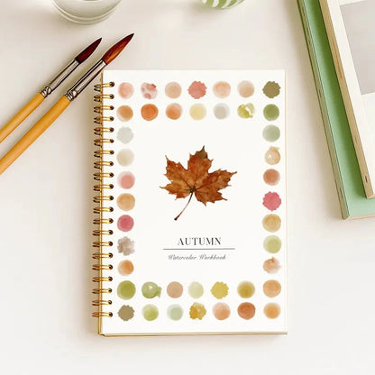 🖼️Cahier de Peinture Aquarelle 💕 Adapté aux Débutants