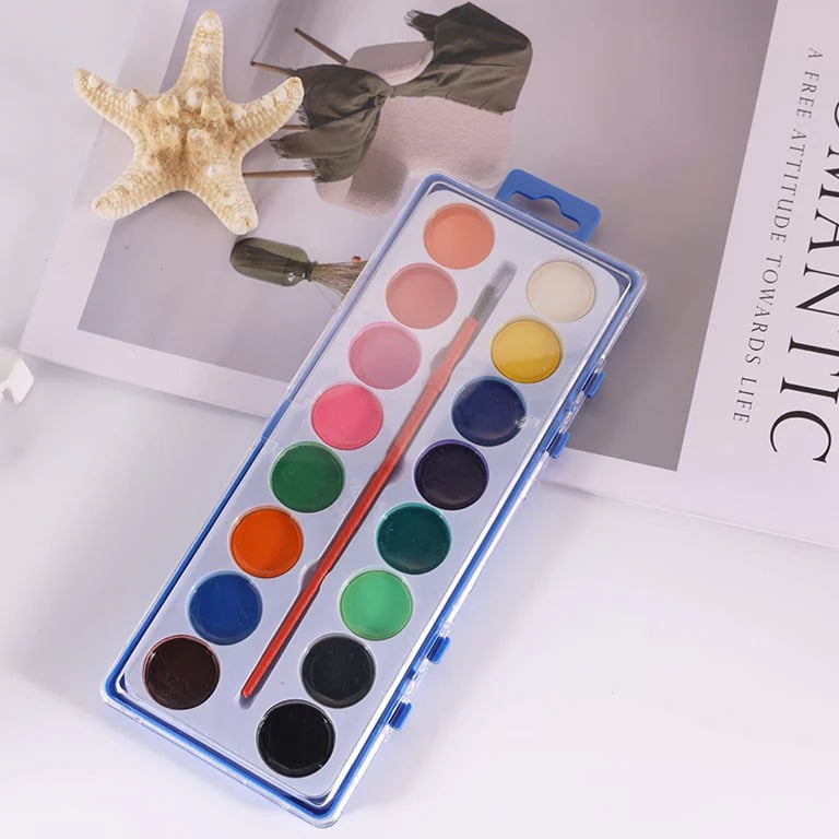 🖼️Cahier de Peinture Aquarelle 💕 Adapté aux Débutants